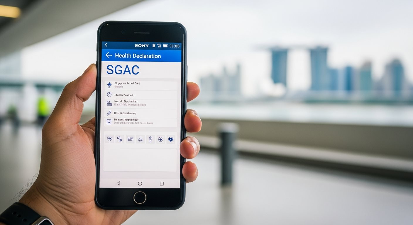 Singapore Arrival Card is completely free - avoid scams